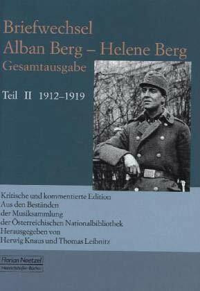 Briefwechsel Alban Berg - Helene Berg Teil 2