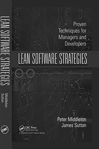 Productivity Press Lean Software Strategies, Proven Techniques For Managers And Developers