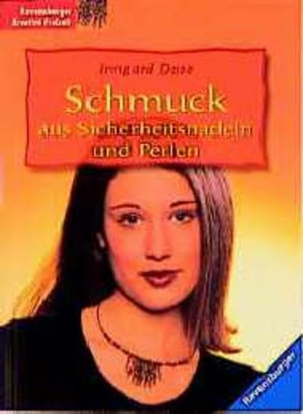 Schmuck aus Sicherheitsnadeln und Perlen