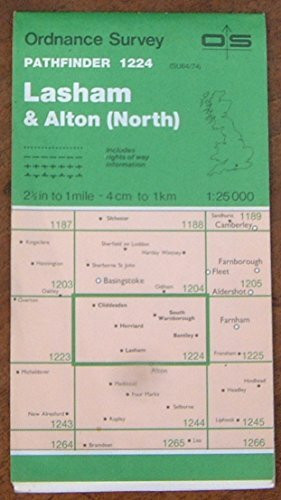 Lasham and Alton (North) (Pathfinder Maps)