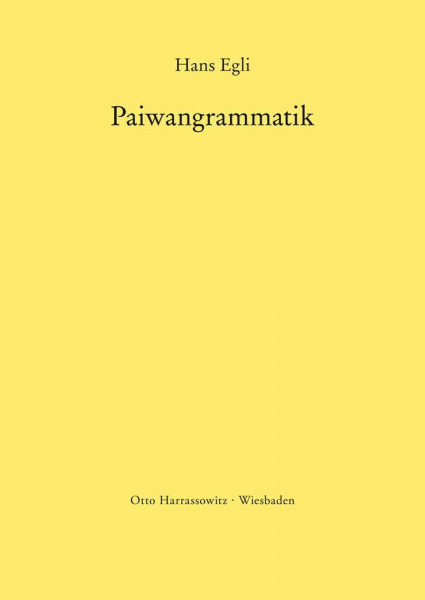 Paiwangrammatik