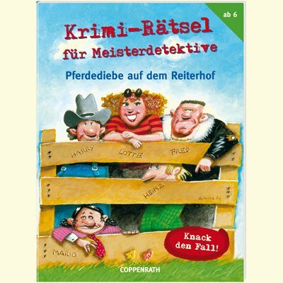 Pferdediebe auf dem Reiterhof: Krimi-Rätsel für Meisterdetektive (Verkaufseinheit) (Kreativ- und Sachbücher)