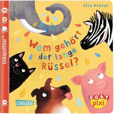 Baby Pixi (unkaputtbar) 78: VE 5 Wem gehört der lange Rüssel (5 Exemplare)