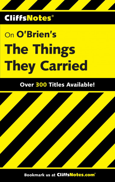 CliffsNotes on O'Brien's The Things They Carried (Cliffsnotes Literature Guides)