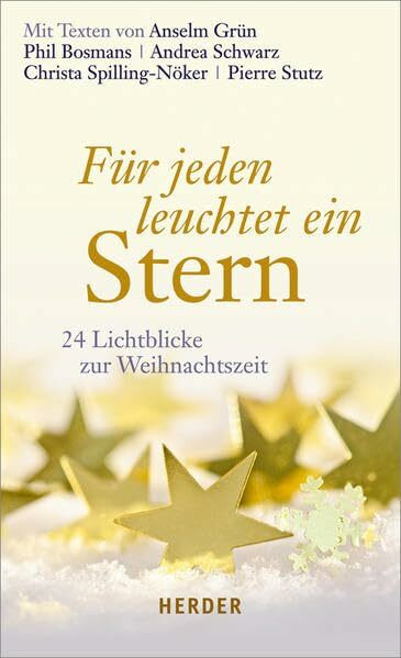 Für jeden leuchtet ein Stern: 24 Lichtblicke zur Weihnachtszeit