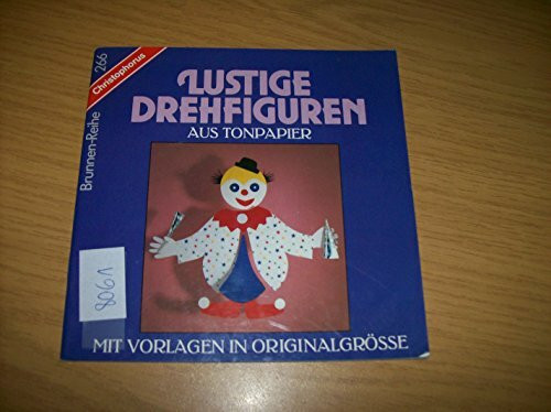 Lustige Drehfiguren aus Tonpapier