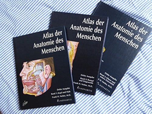Netter: Atlas der Anatomie des Menschen (3 Bände)