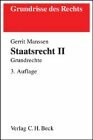 Staatsrecht II: Grundrechte