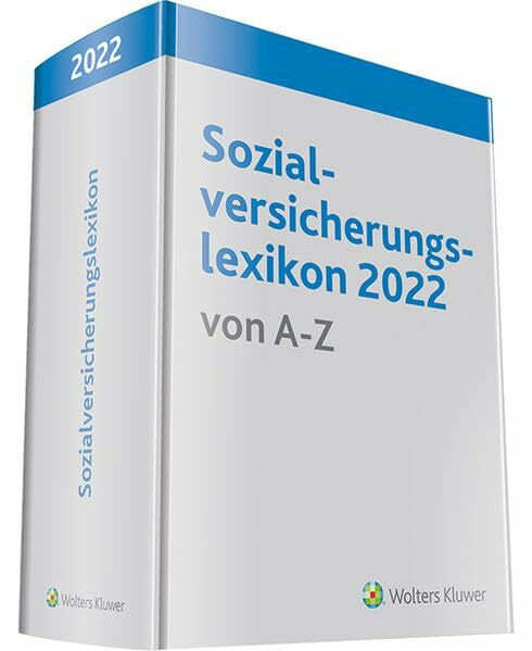 Sozialversicherungslexikon 2022: von A – Z