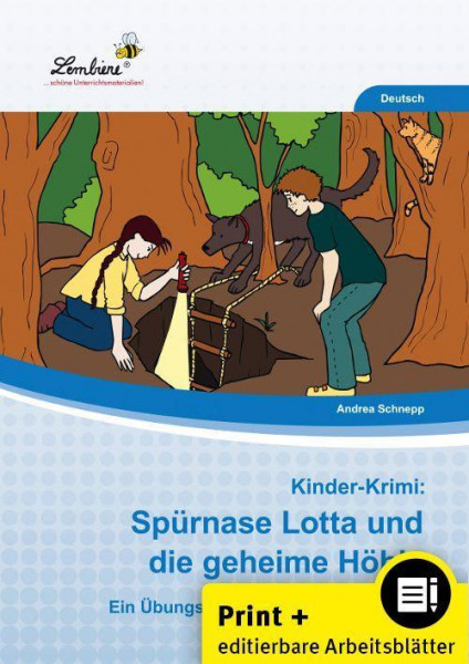 Kinder-Krimi: Spürnase Lotta und die geheime Höhle