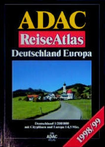 ADAC Reiseatlas Deutschland /Europa 98/99