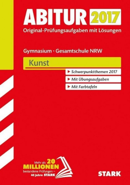 Abiturprüfung Nordrhein-Westfalen 2017 - Kunst GK/LK