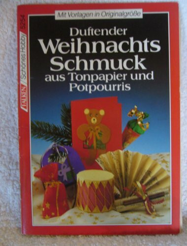 Duftender Weihnachtsschmuck aus Tonpapier und Potpourris