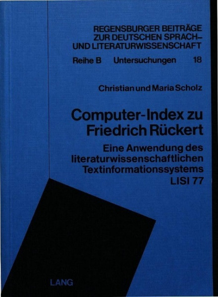 Computer-Index zu Friedrich Rückert