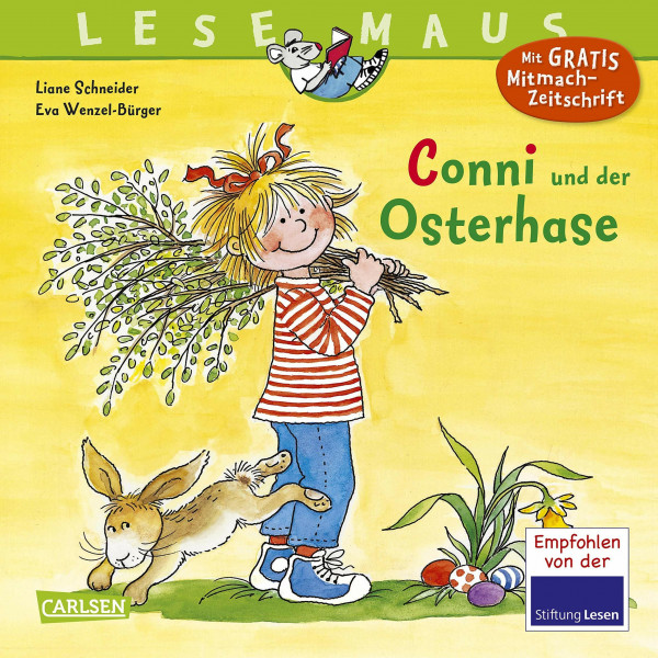 LESEMAUS 77: Conni und der Osterhase (77): Mit Conni-Eierbecher zum Basteln
