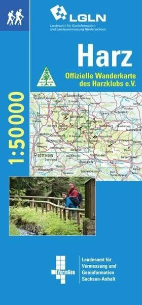 Topographische Sonderkarten Niedersachsen. Sonderblattschnitte auf der Grundlage der amtlichen topographischen Karten, meistens grösseres ... Wanderkarte des Harzklubs. GPS-Orientierung