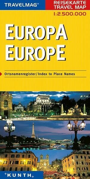 Reisekarte : Europa
