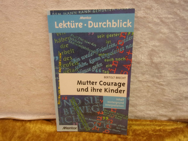 Lektu>RE - Durchblick: Brecht: Mutter Courage Und Ihre Kinder