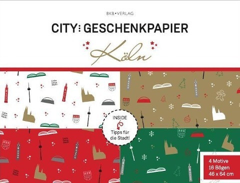 City-Geschenkpapier Köln