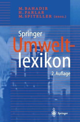Springer Umweltlexikon: Über 9.000 Stichwörter