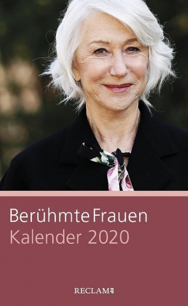 Berühmte Frauen. Kalender 2020