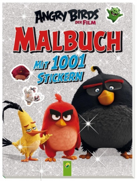 Angry Birds - Malbuch mit 1001 Stickern