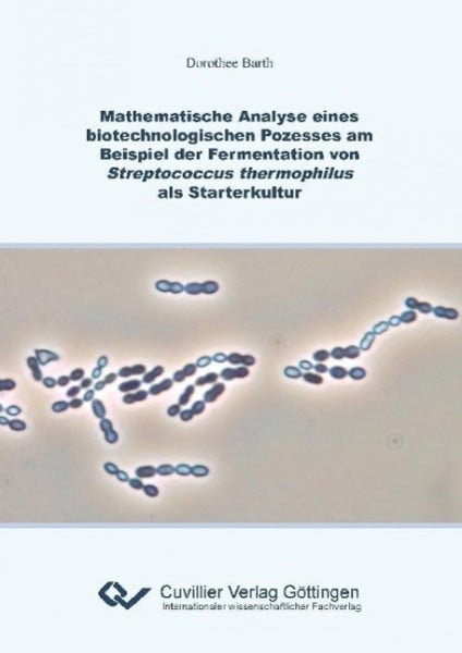Mathematische Analyse eines biotechnologischen Prozesses am Beispiel der Fermentation von Streptococ