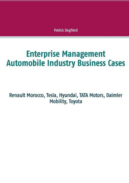 Enterprise Management Automobile Industry Business Cases