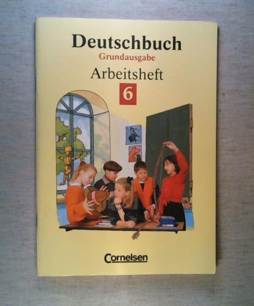 Deutschbuch, Grundausgabe, neue Rechtschreibung, 6. Schuljahr: Rechtschreibung, Grammatik, Texte schreiben, Lesetraining, Arbeitstechniken