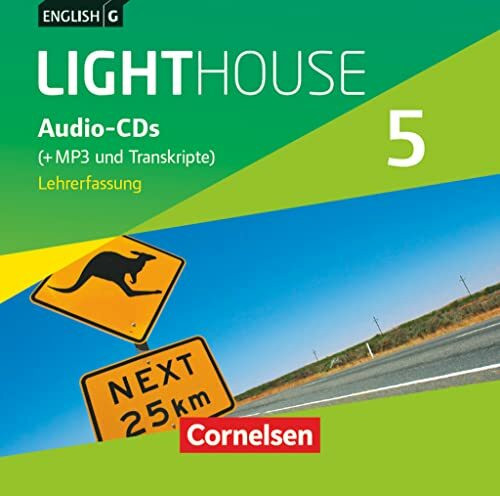 English G Lighthouse - Allgemeine Ausgabe - Band 5: 9. Schuljahr: Audio-CDs (Vollfassung) - Audio-Dateien auch als MP3