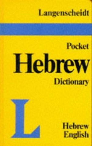 Modern Hebrew-English (Langenscheidt Pocket Dictionary)