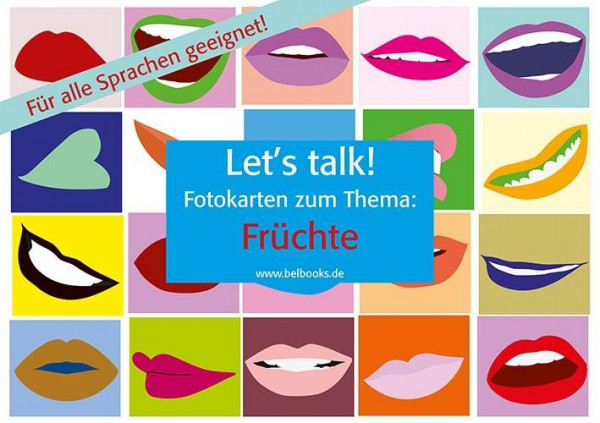 Let's Talk! Fotokarten "Früchte"