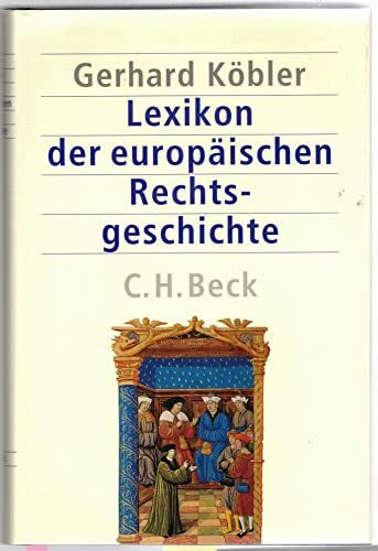 Lexikon der europäischen Rechtsgeschichte