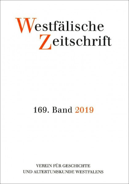 Westfälische Zeitschrift 169. Band 2019