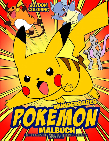 Wunderbares Pokemon-Malbuch