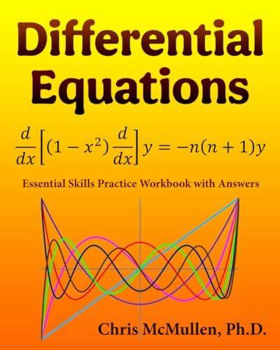 Differential Equations Essential Skills Practice Workbook with Answers