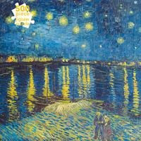 Adult Jigsaw Puzzle Van Gogh: Starry Night Over the Rhone (500 Pieces): 500-Piece Jigsaw Puzzles