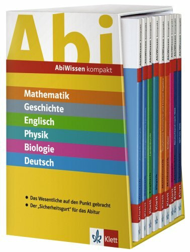 AbiWissen kompakt im Schuber: Bestehend aus 9 AbiWissen Bänden