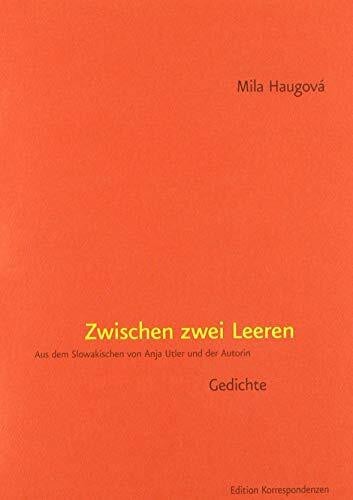 Zwischen zwei Leeren: Gedichte