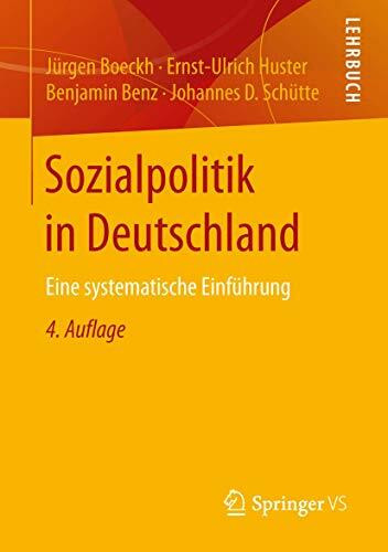 Sozialpolitik in Deutschland: Eine systematische Einführung