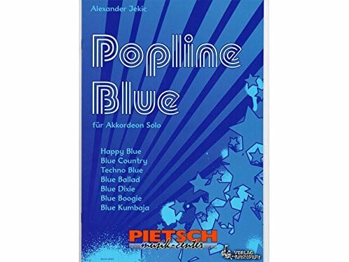 Verlag Purzelbaum, Popline Bleu - 7 leichte Poptitel, von Alexander Jekic