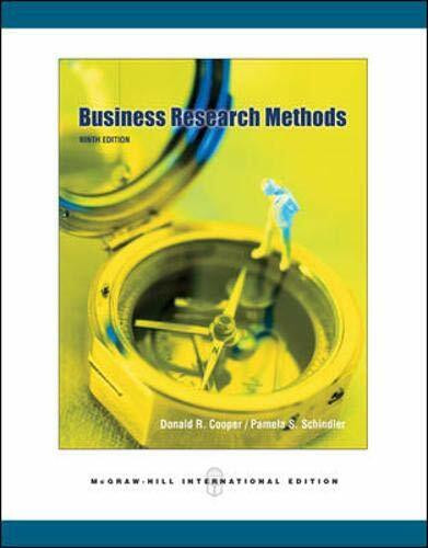 Mcgraw Hill Book Co Business Research Methods