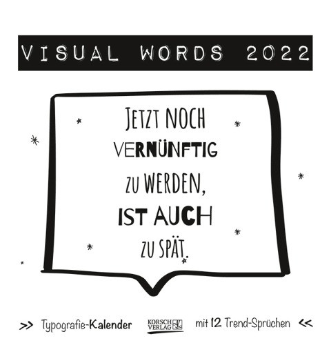 Visual Words Black 2022