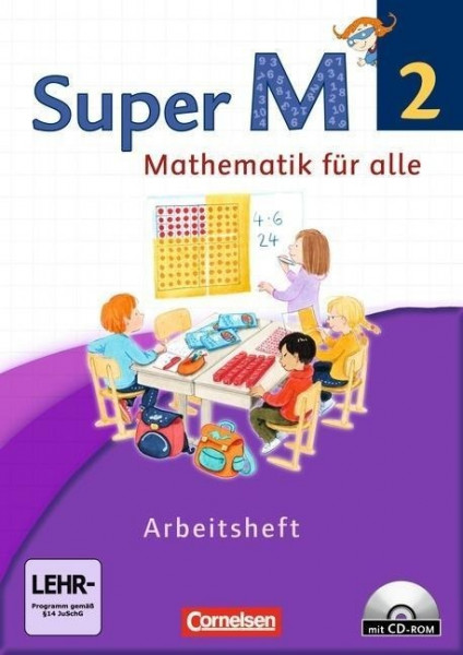 Super M 2. Schuljahr. Arbeitsheft mit CD-ROM. Westliche Bundesländer
