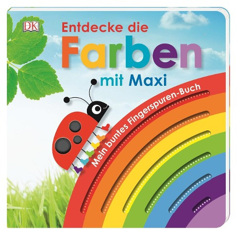 Mein buntes Fingerspuren-Buch. Entdecke die Farben mit Maxi