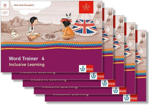 Mein Anoki-Übungsheft. Englisch. Fördern und Inklusion. Arbeitsheft Klasse 3/4 (5-er Paket)