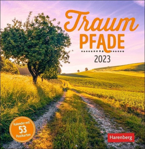 Traumpfade Postkartenkalender 2023