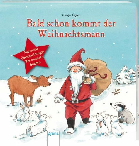 Bald schon kommt der Weihnachtsmann: Mit sechs Überraschungs-Verwandel-Bildern