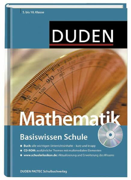Basiswissen Schule – Mathematik 5. bis 10. Klasse: Das Standardwerk für Schüler