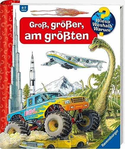 Wieso? Weshalb? Warum? Sonderband - Groß, größer, am größten (Riesenbuch) (Sachbuch ab 4 Jahre - mit Klappen)